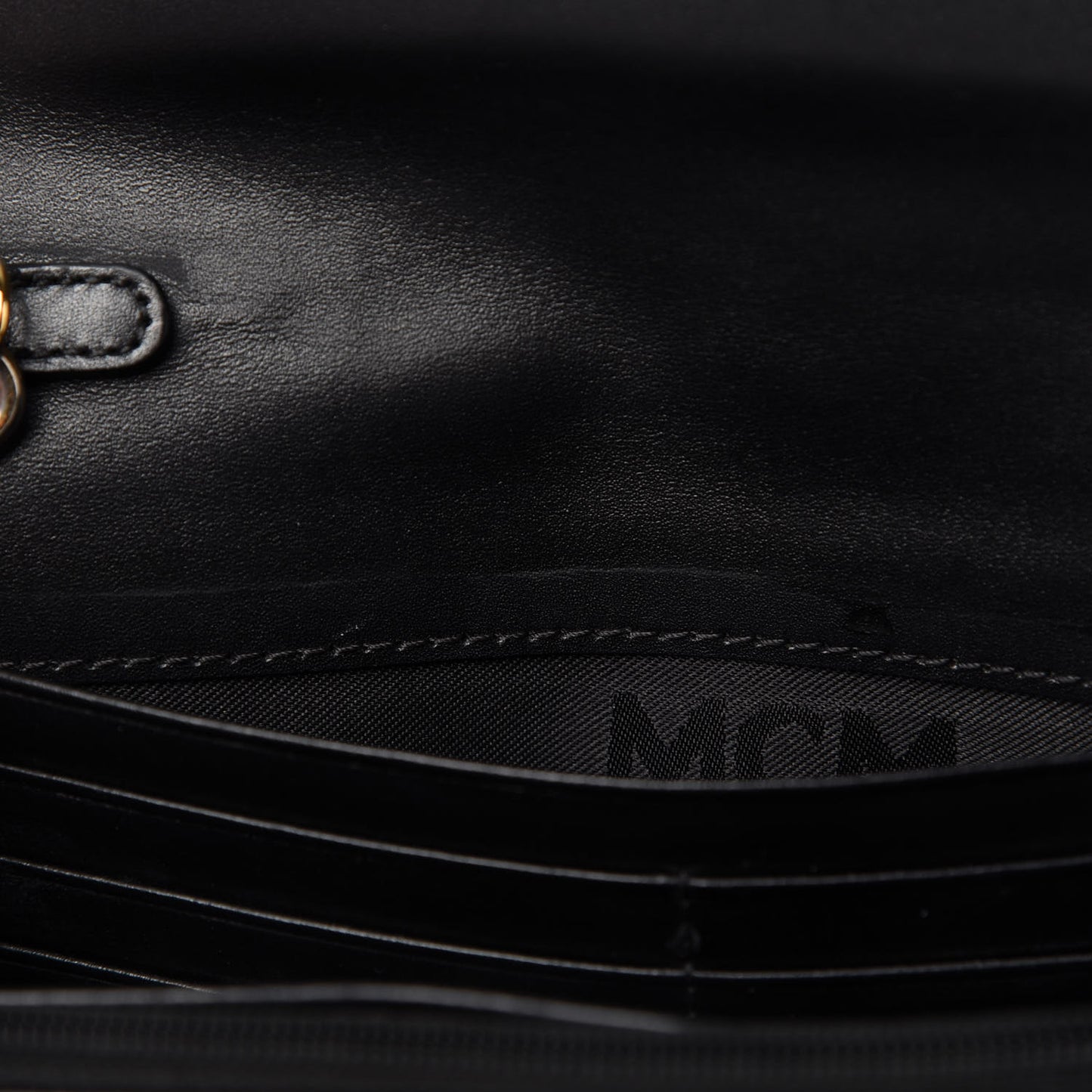 Calfskin Studded Shoulder Bag Black
