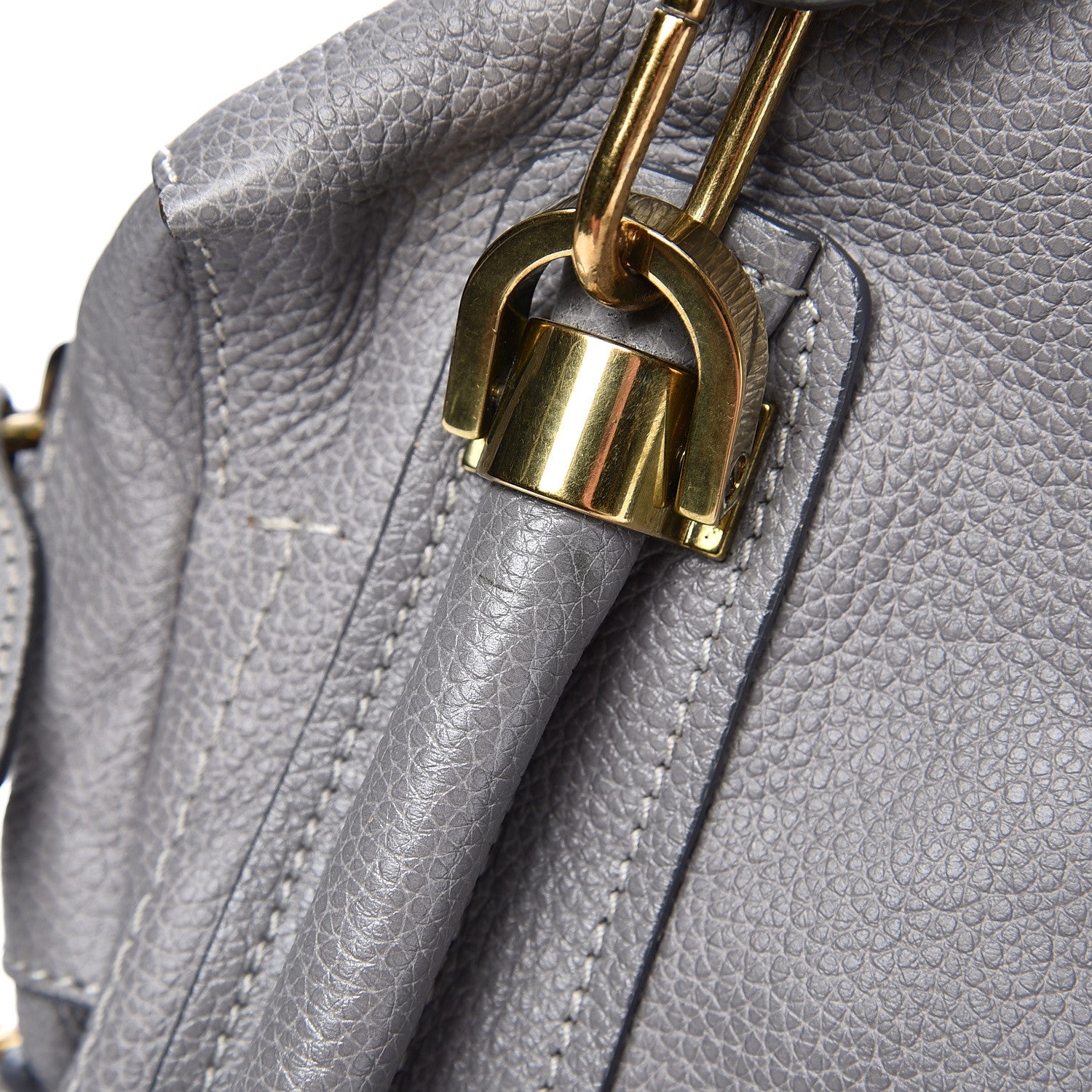 Chloe Calfskin Medium Paraty Cashmere Grey 10 of 15