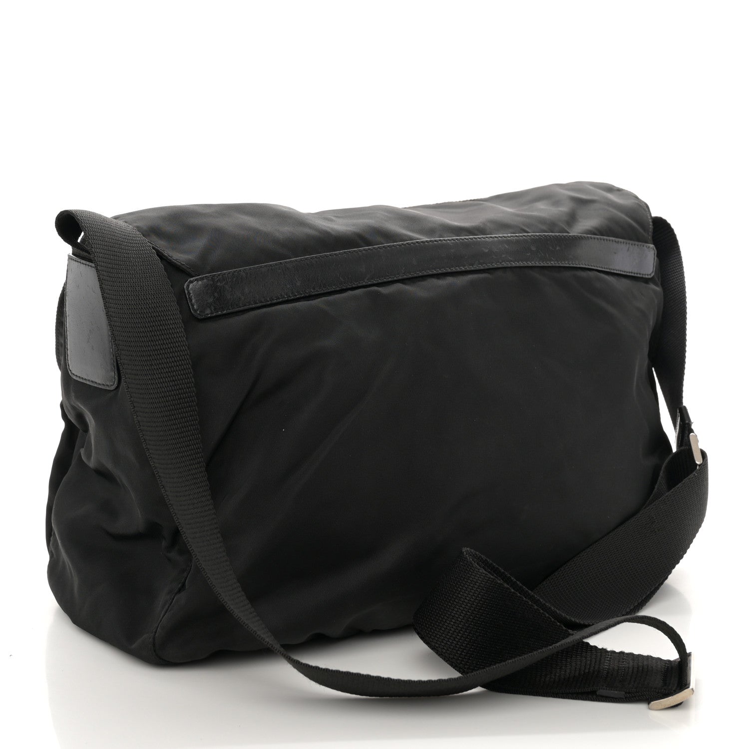 Prada Nylon Vela Sport Messenger Bag Black 3 of 17