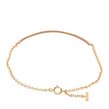 Tiffany 18K Rose Gold T Smile Bracelet 2 of 5