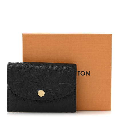Louis Vuitton Empreinte Rosalie Coin Purse Black 10 of 10