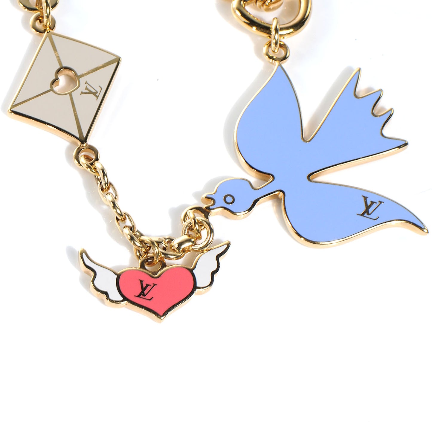 Love Birds Bag Charm