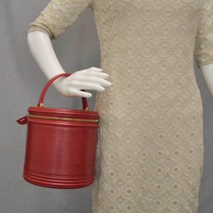 Louis Vuitton Epi Cannes Castillan Red 2 of 6