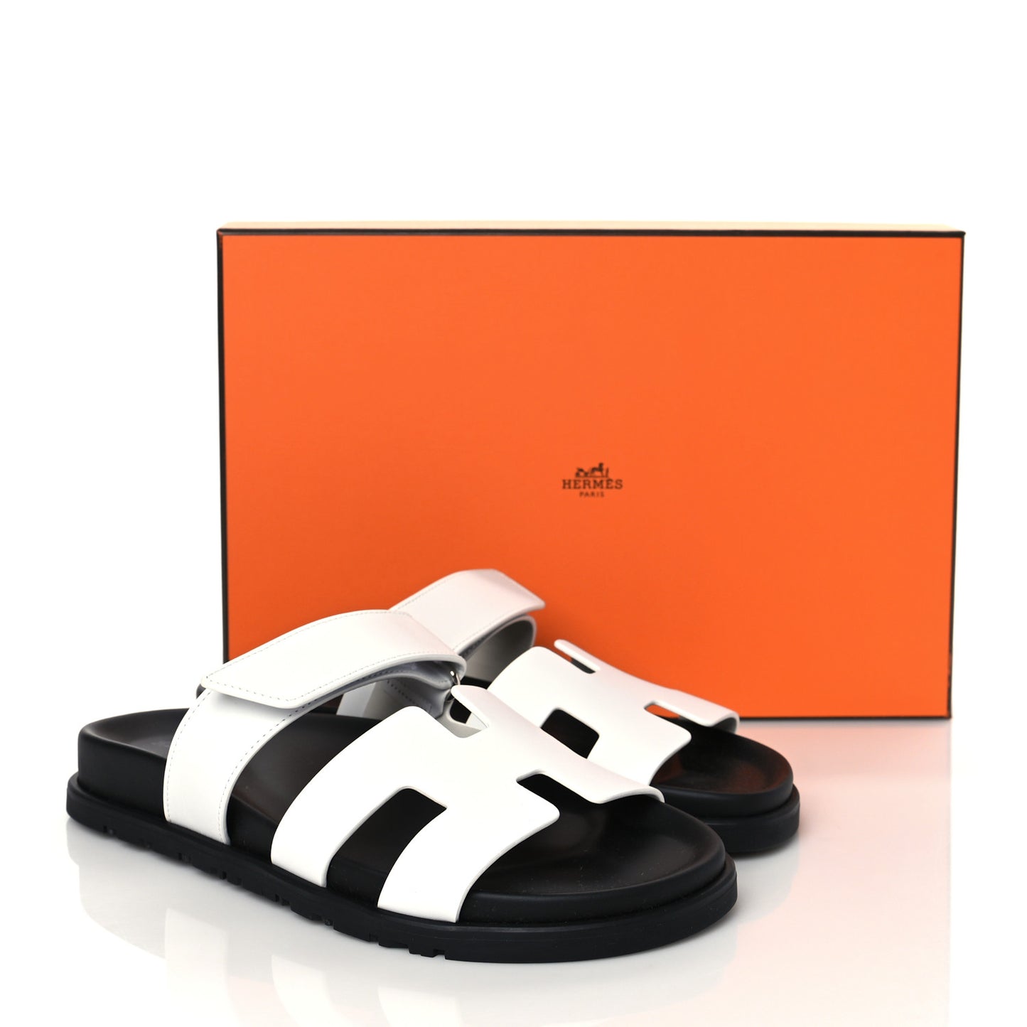 Calfskin Womens Chypre Sandals 37.5 White