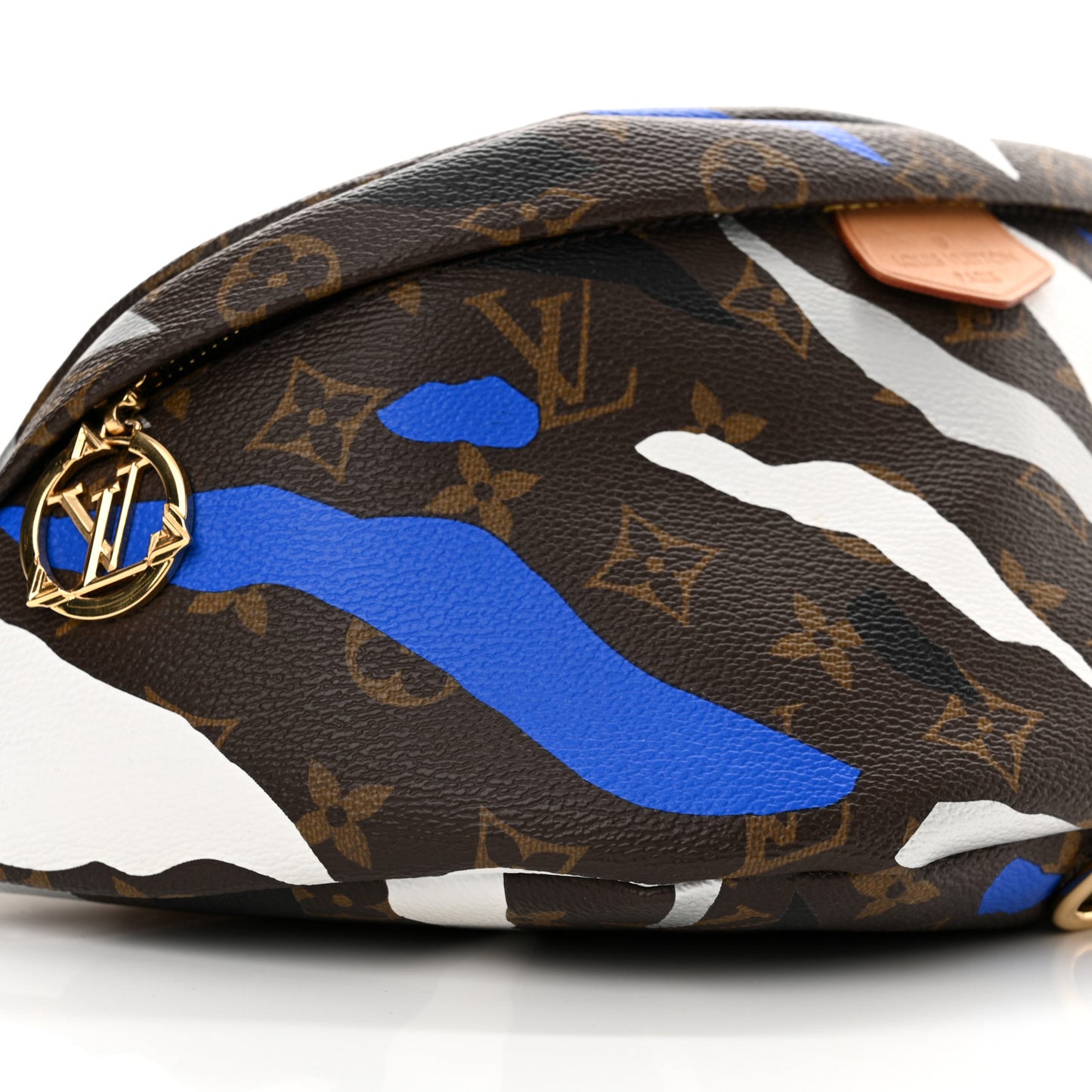 x LoL Monogram Bumbag Blue Silver