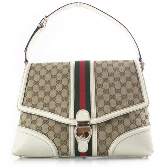 Gucci Monogram Large Treasure Flap 1 of 11