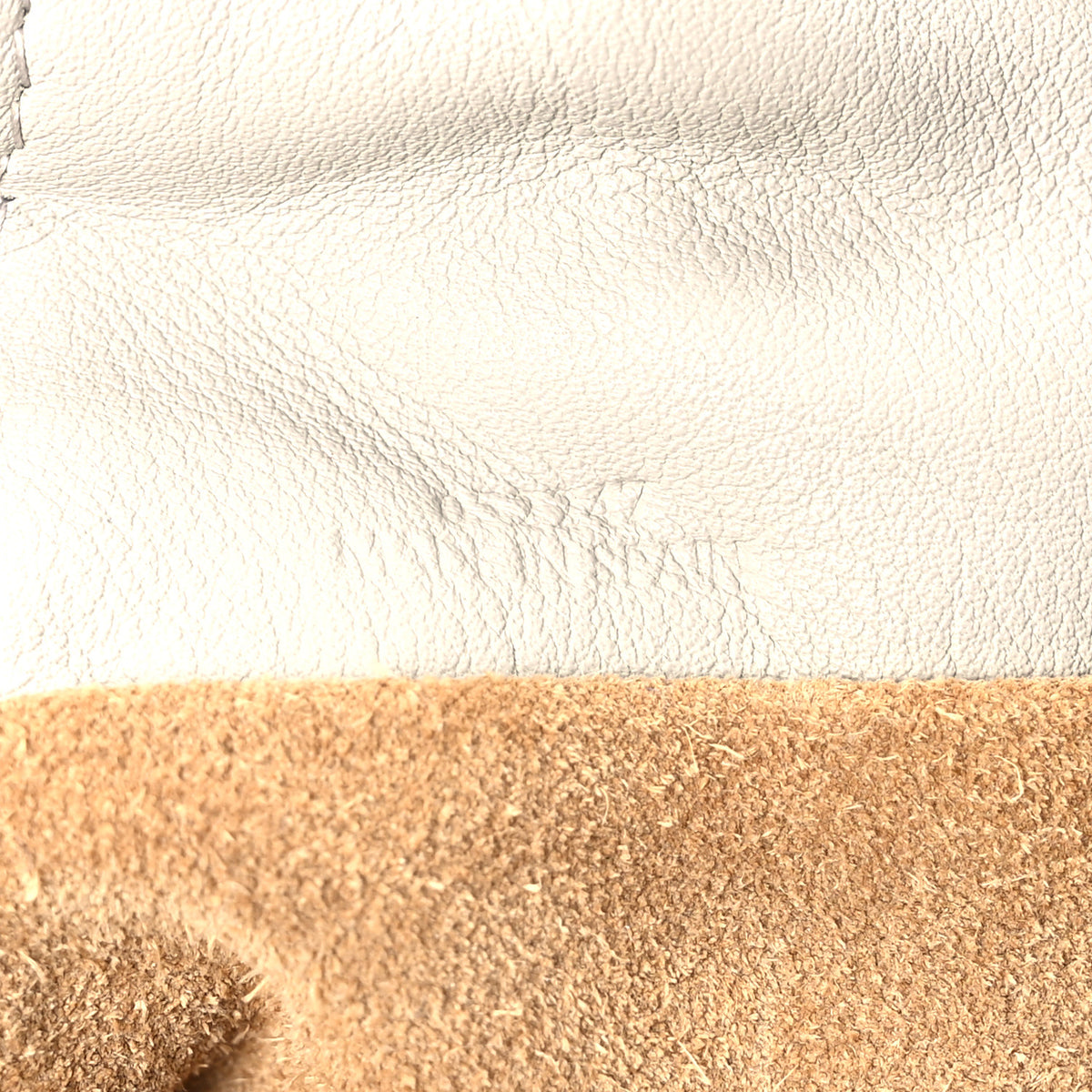Nappa Medium Flamenco Knot Clutch Ghost