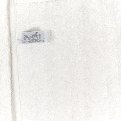 Hermes Cotton Labyrinthe Bath Towel Naturel 3 of 4