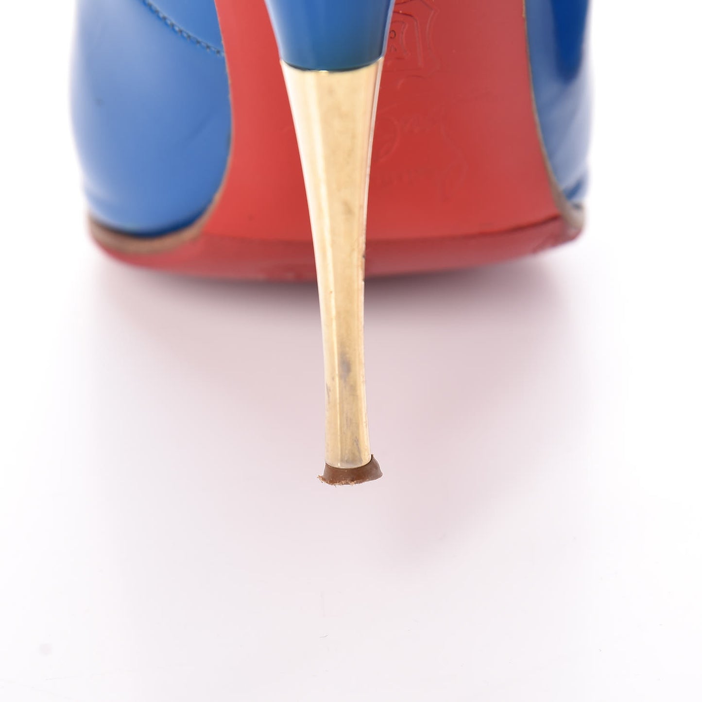 Patent Lola Pumps 37 Blue