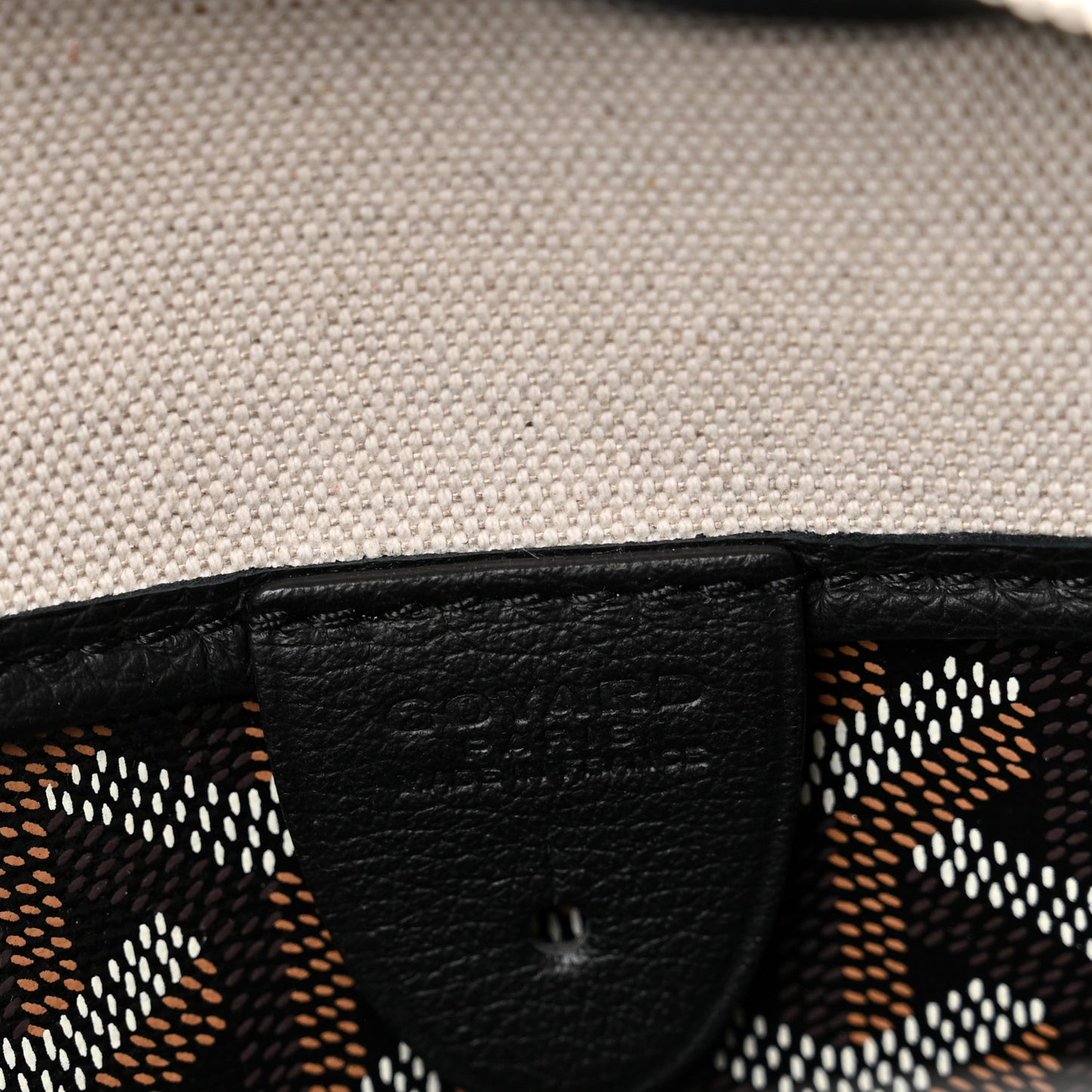 Goyardine Artois PM Black