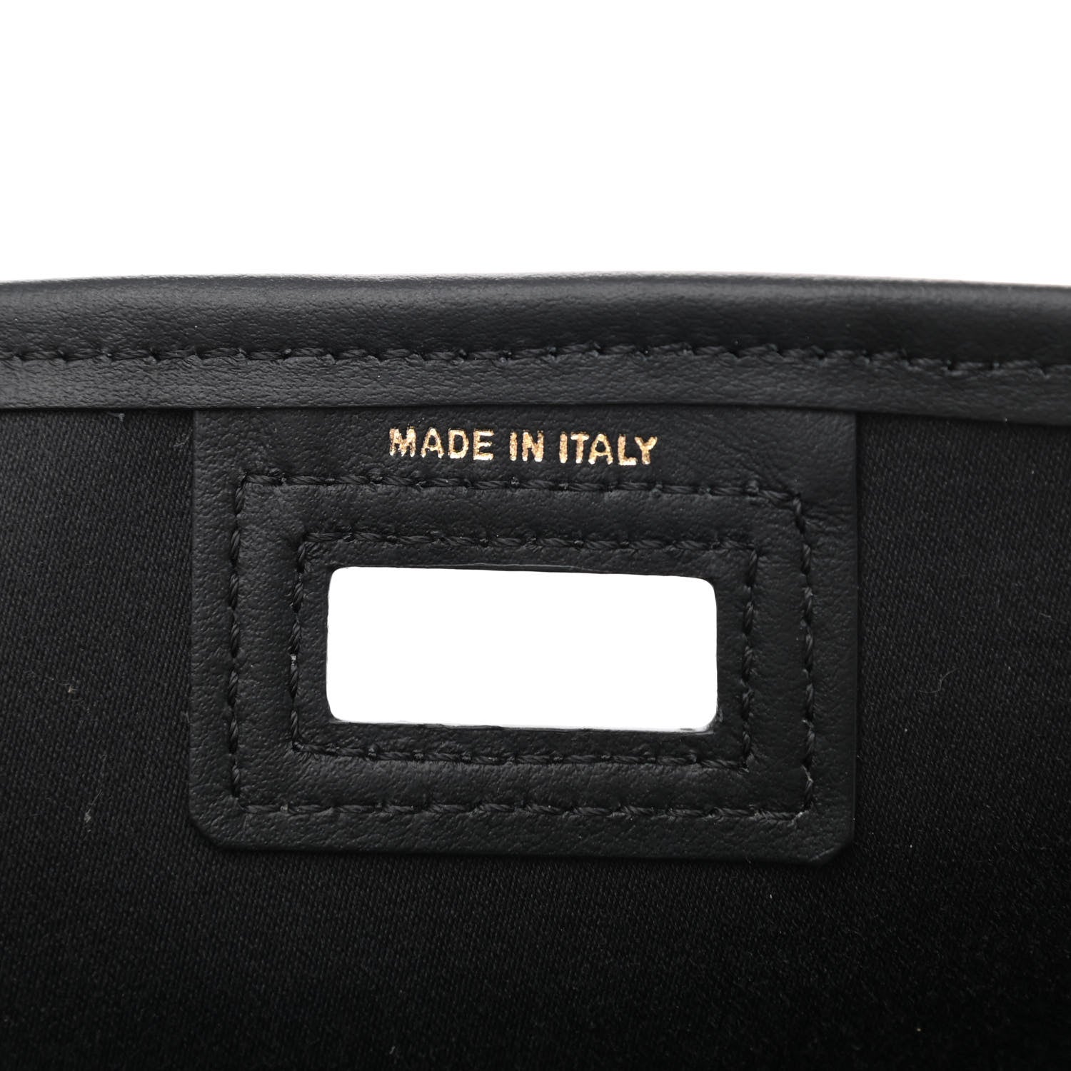 Fendi Glazed Fabric Vitello Century FF 1974 Stamp Patch Mini Peekaboo Defender Cover Mogano Panna Black 6 of 7