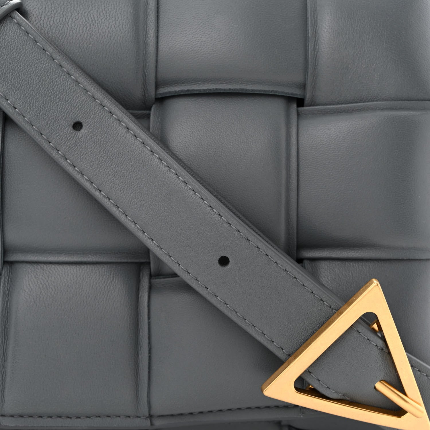 Bottega Veneta Nappa Maxi Intreccio Padded Cassette Crossbody Bag Thunder 8 of 10