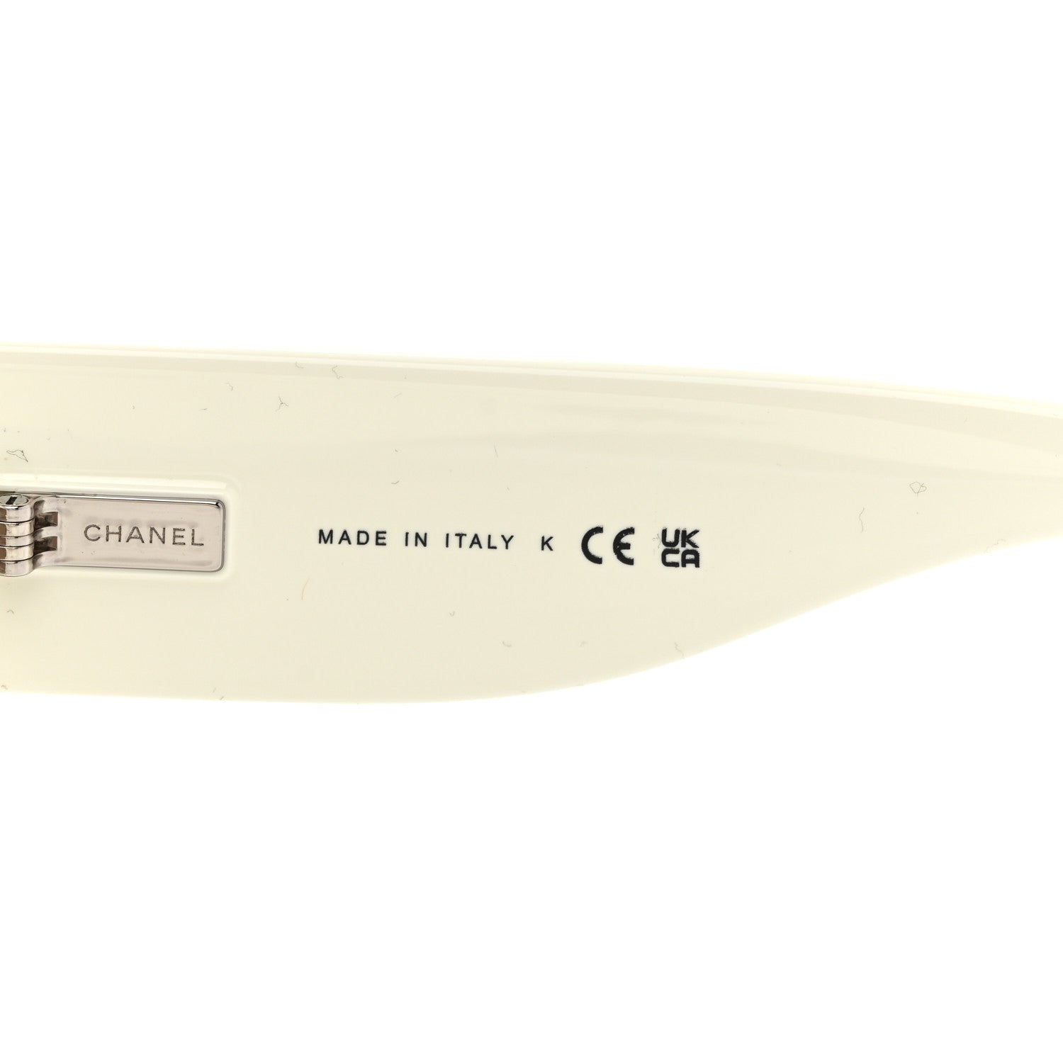 Chanel Acetate Cat Eye Sunglasses 6056 Black White 6 of 8