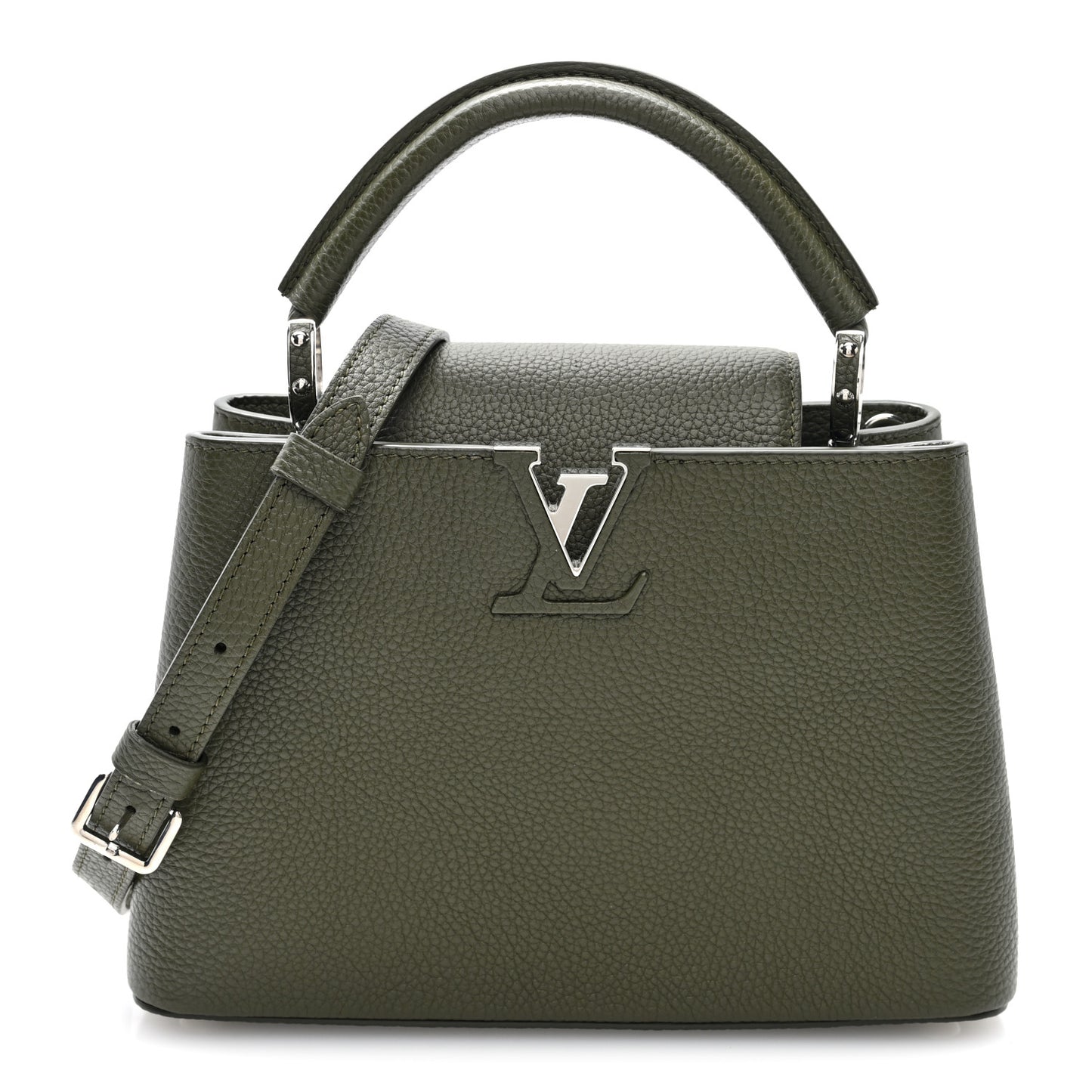Taurillon Capucines BB Khaki
