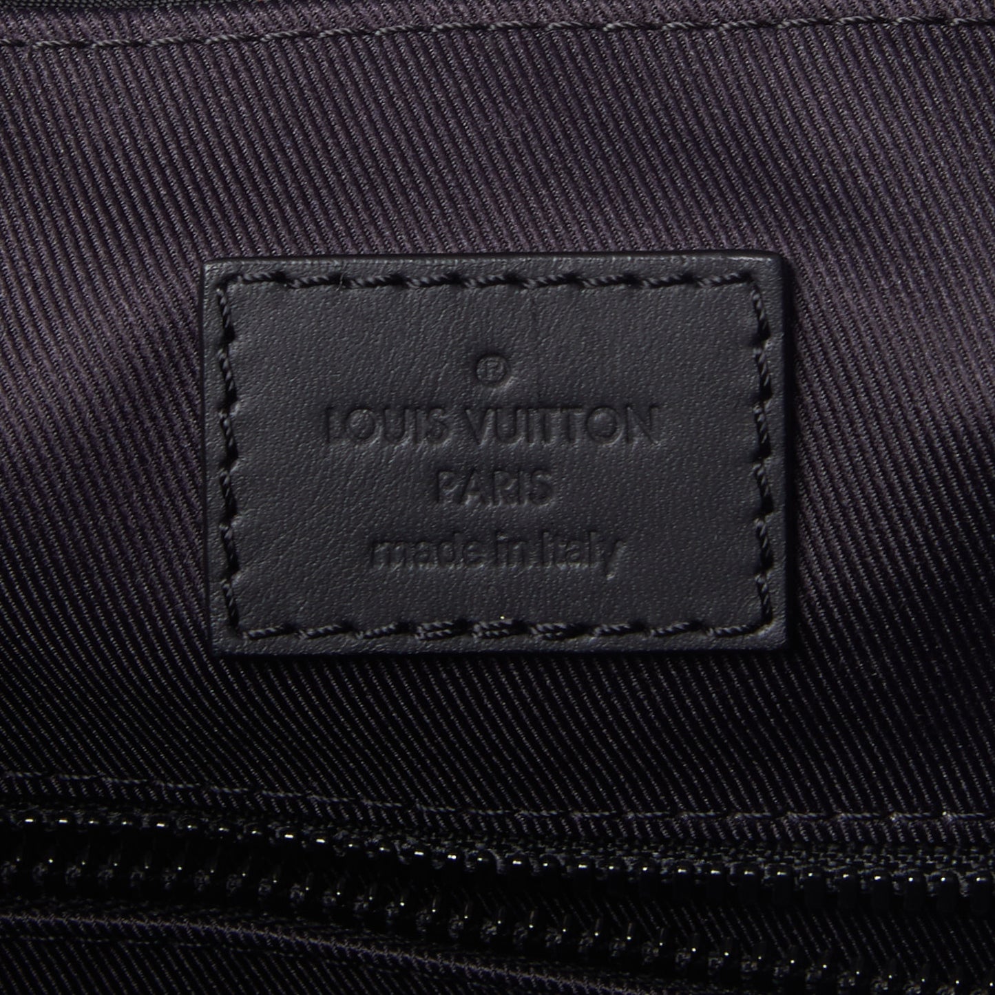 Calfskin Monogram Shadow Discovery Backpack Black