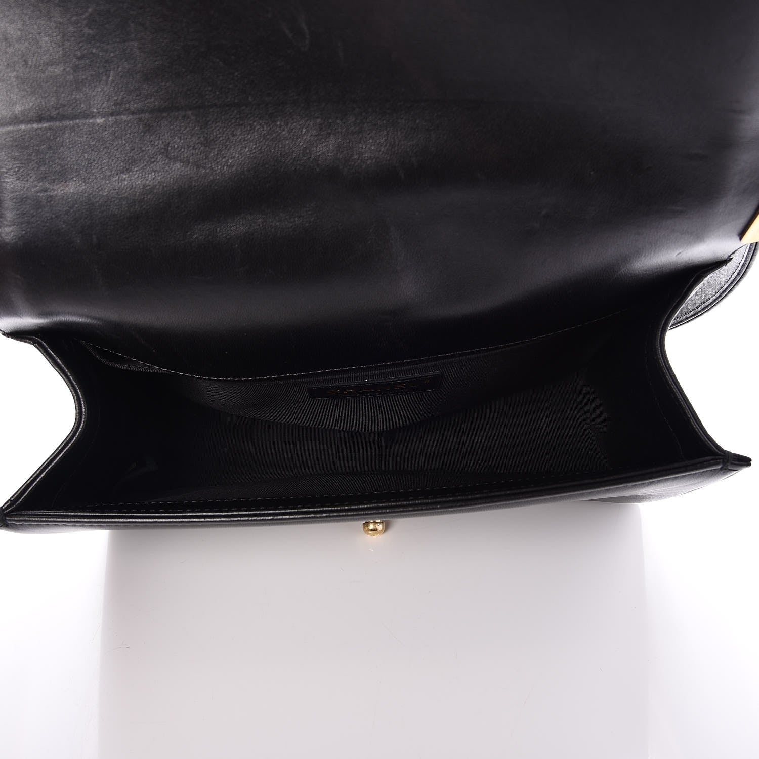 Chanel Lambskin Quilted Medium Boy Flap Black 6 of 9