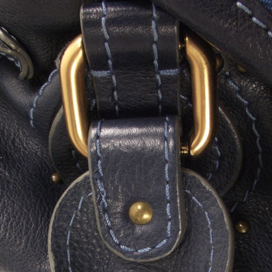 Chloe Leather Paddington Satchel Blue Nuit 11 of 16