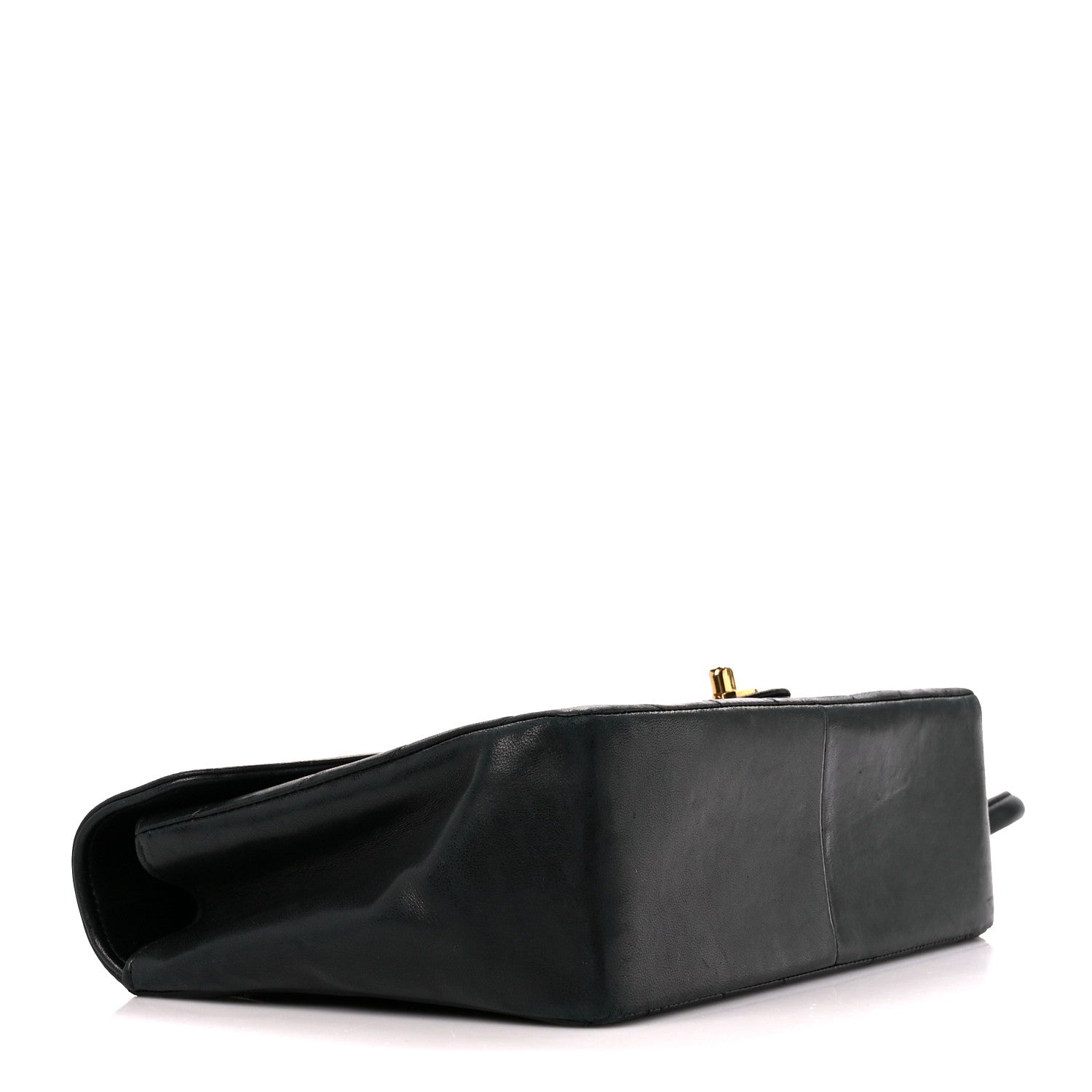 Chanel Lambskin Chevron Quilted Envelope Flap Black 4 of 12