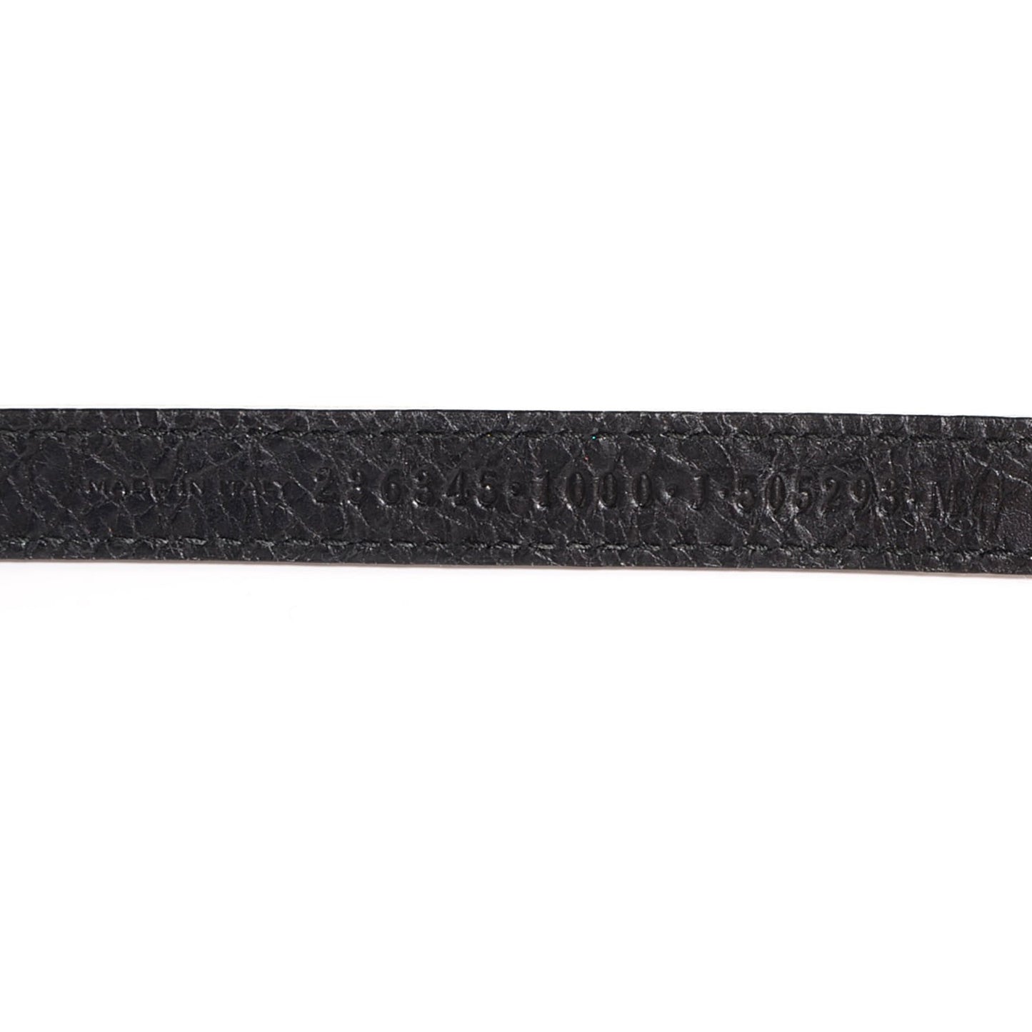 Agneau Giant Silver Hardware Triple Tour M Braceletedium Black