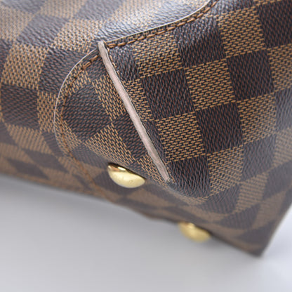 Louis Vuitton Damier Ebene Caissa Tote PM Rose Ballerine 12 of 13
