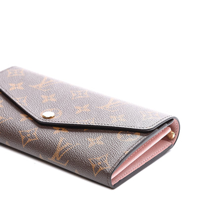 Louis Vuitton Monogram Sarah Wallet NM Rose Ballerine 7 of 8