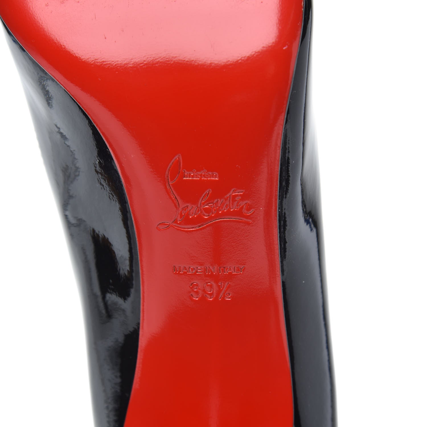 Christian Louboutin Patent Pigalle 85 Pumps 39.5 Black 6 of 10