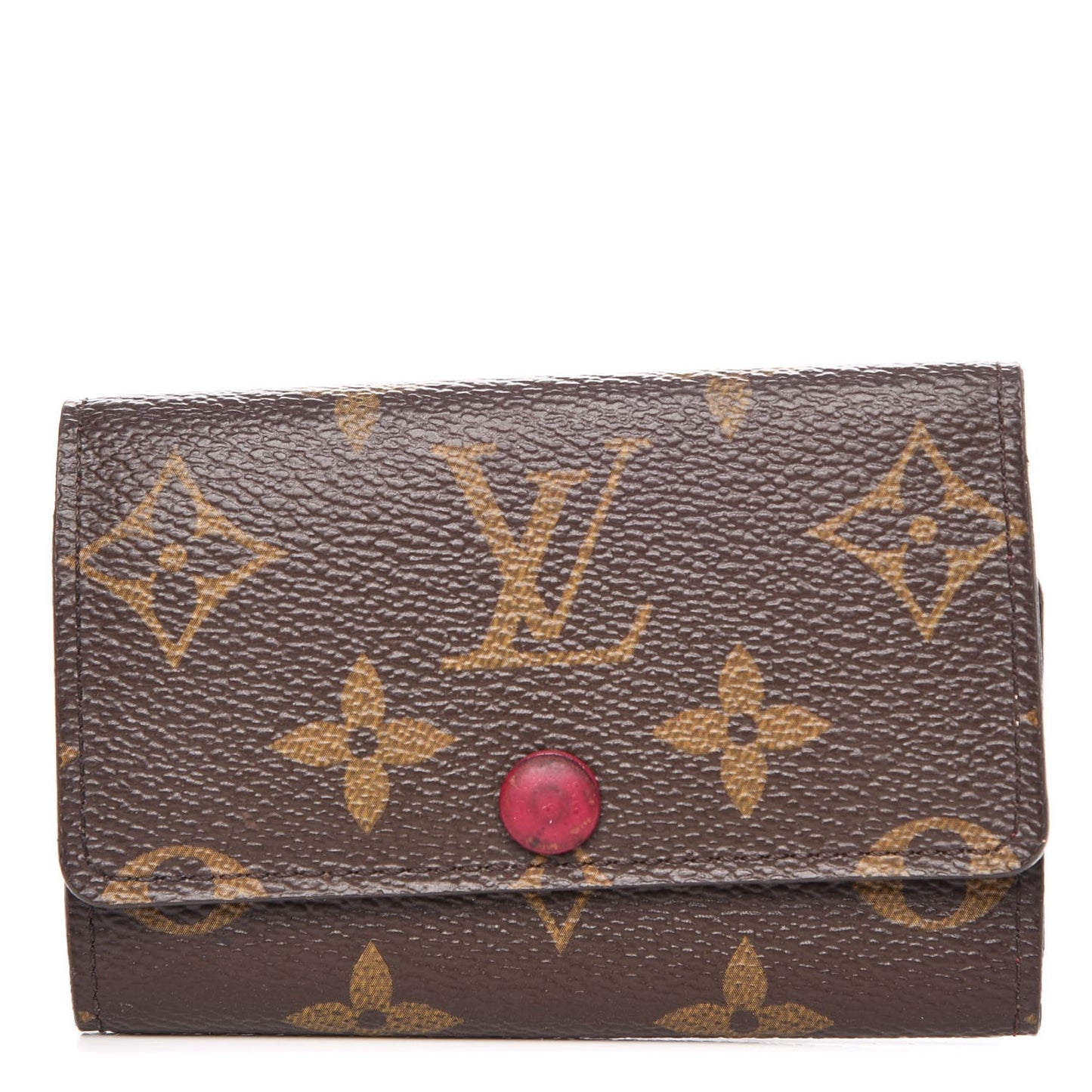 Monogram 6 Key Multicles Holder Fuchsia