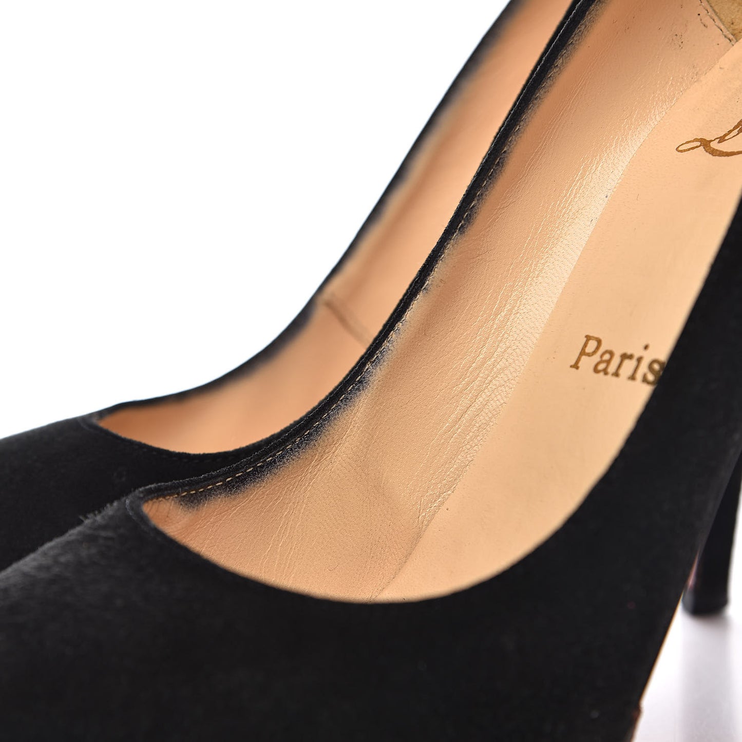 Suede Royal Miss Clichy 140 Pumps 37 Black
