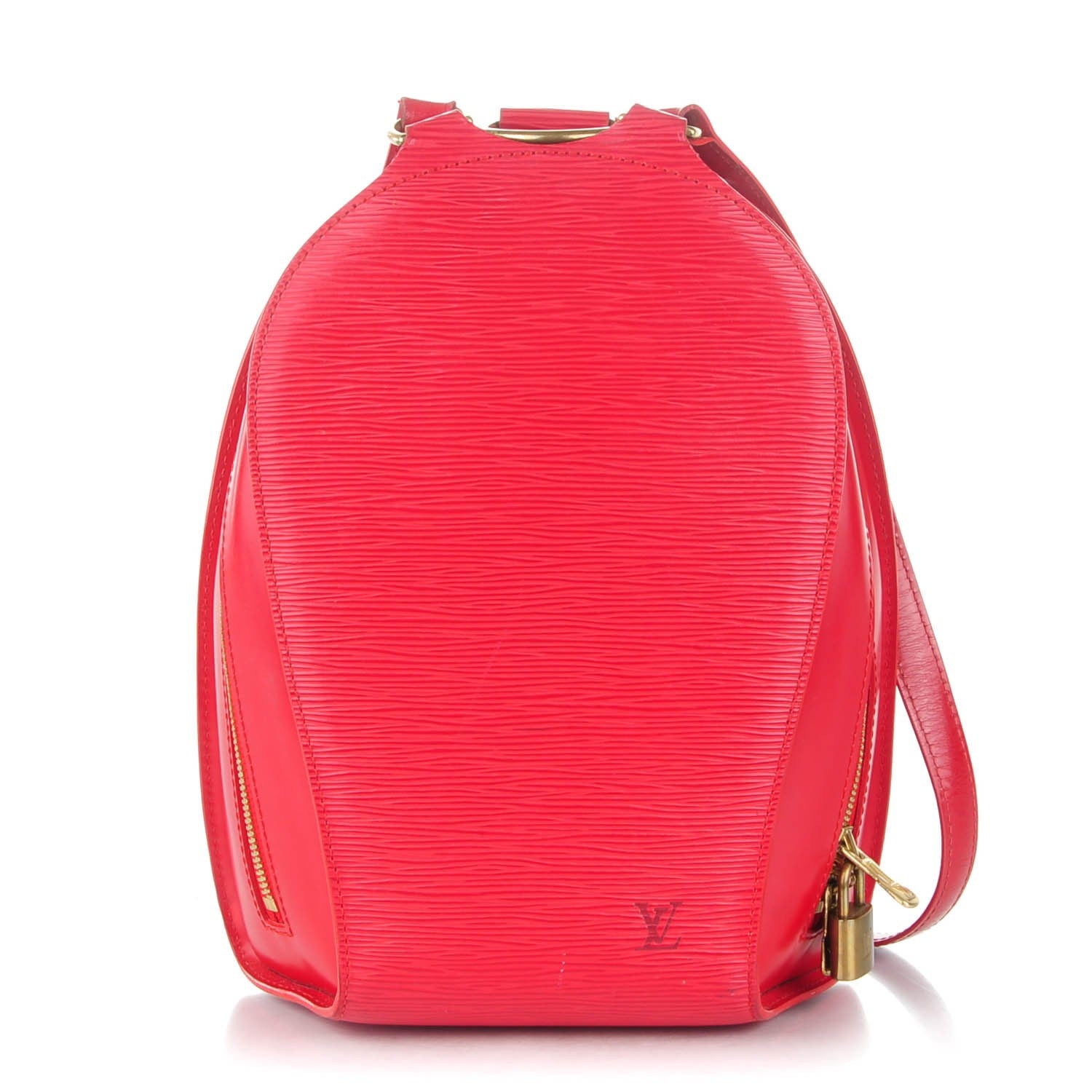 Louis Vuitton Epi Mabillon Backpack Castillan Red 1 of 7