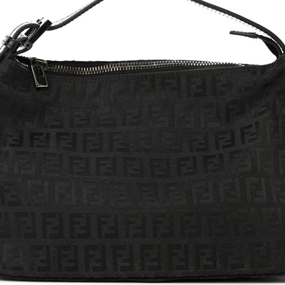 Fendi Zucchino Mini Pochette Black 7 of 9