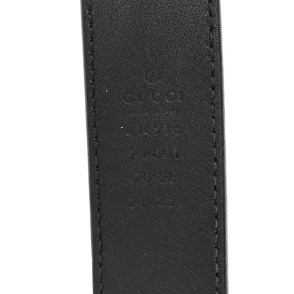 Gucci Moon Calfskin Double G 30mm Belt 70 28 Black 5 of 10