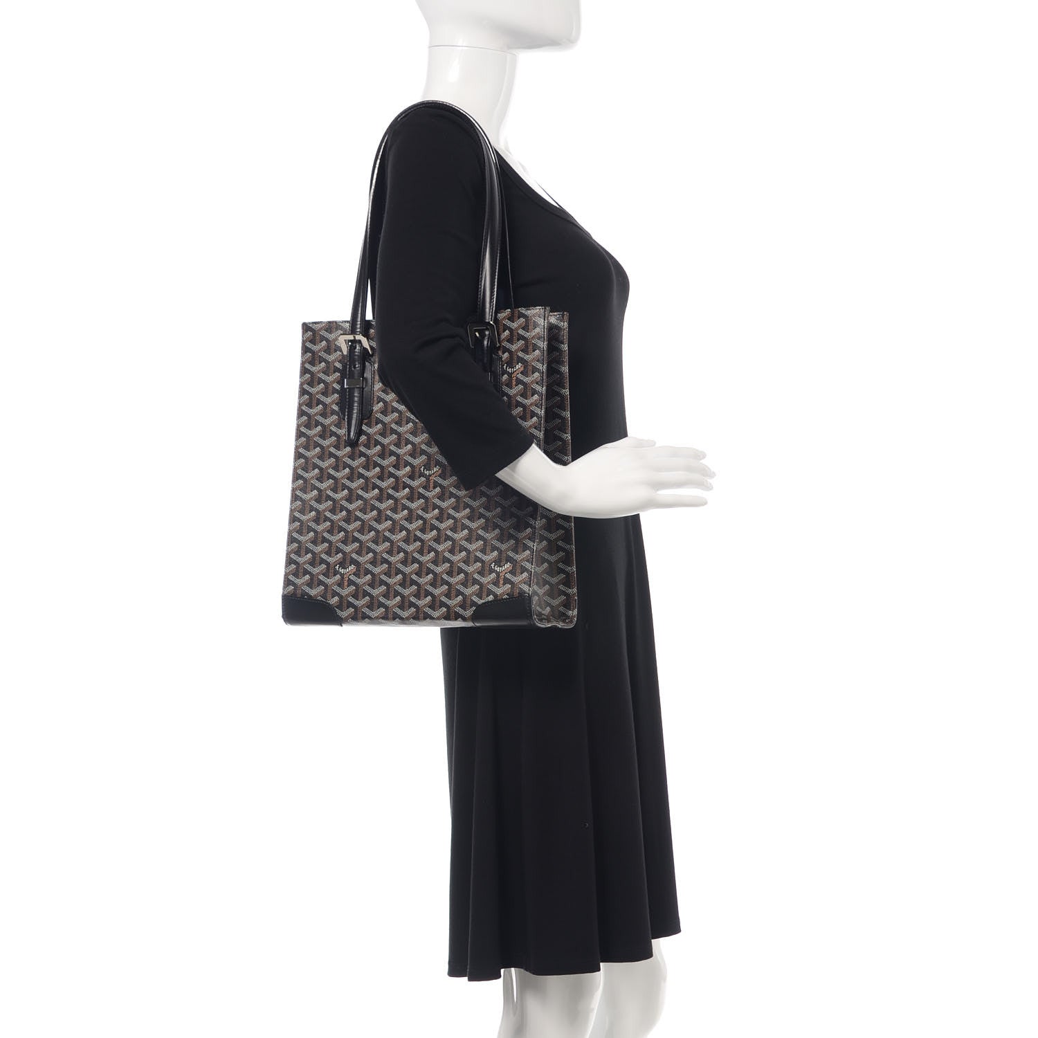 Goyard Goyardine Comores PM Tote Black 2 of 9