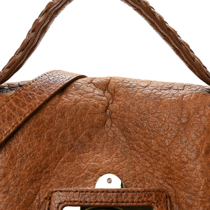 Mulberry Shiny Grained Lambskin Travel Day Oak 7 of 9