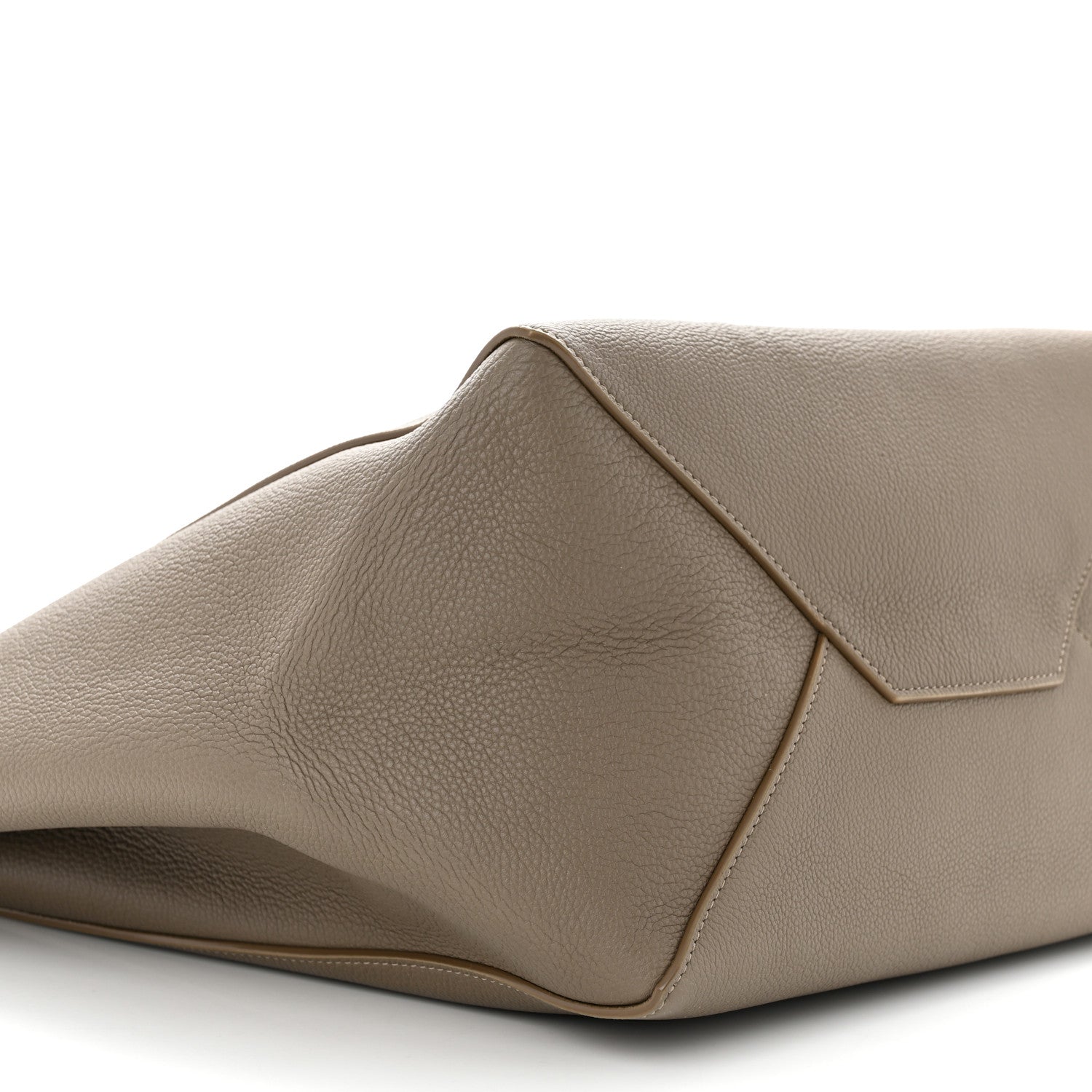 Celine Soft Grained Calfskin Small Belt Cabas Phantom Taupe 9 of 11