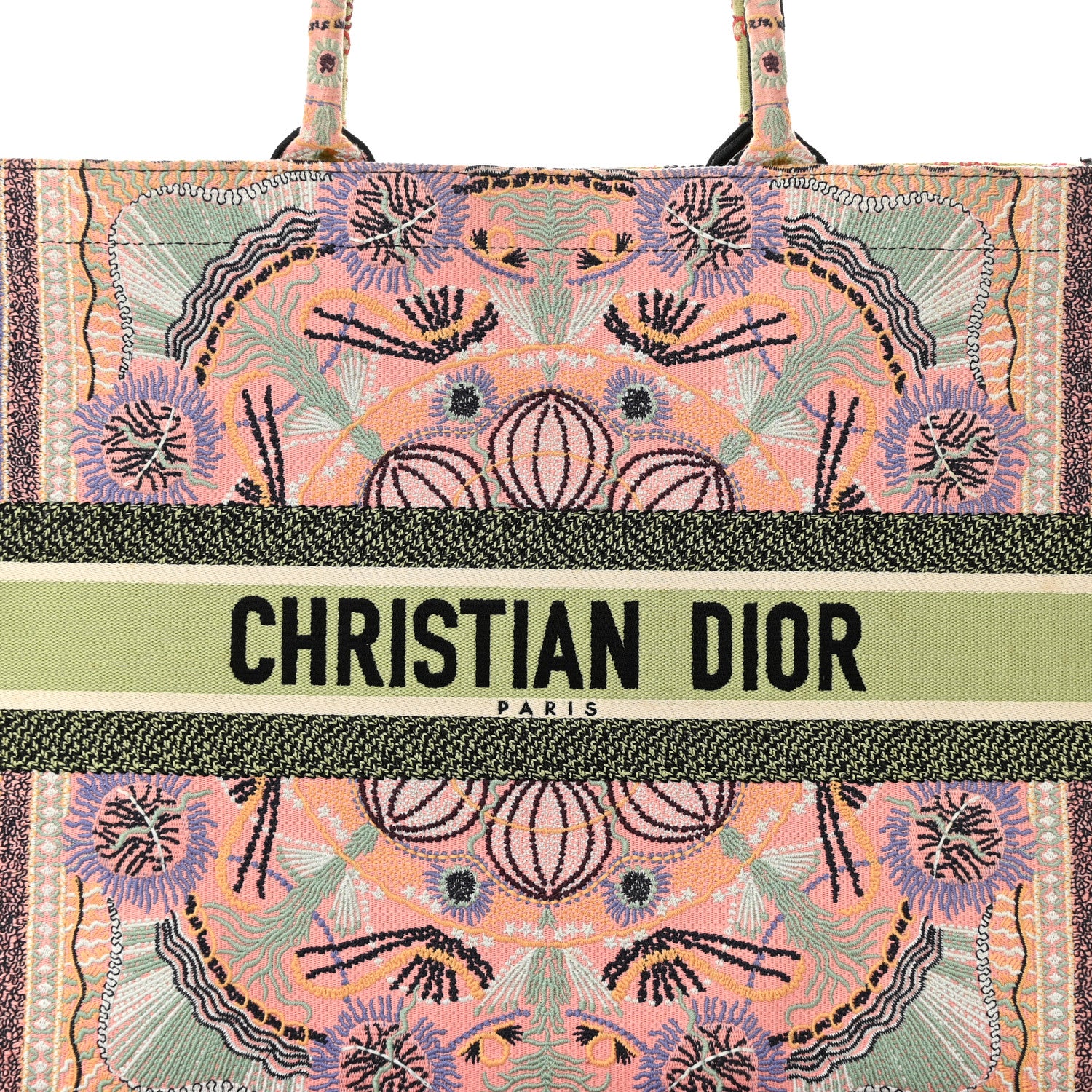Christian Dior DIOR Canvas Embroidered Large In Lights Book Tote Multicolor 8 of 14
