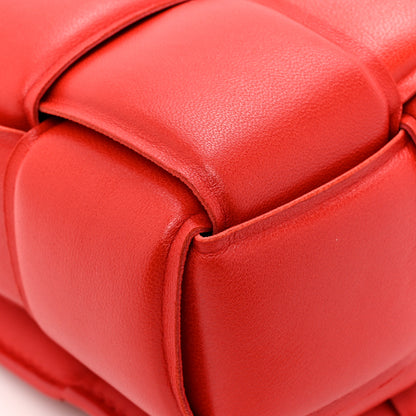 Bottega Veneta Lambskin Maxi Intreccio Padded Chain Cassette Crossbody Bag Nail Polish 11 of 14