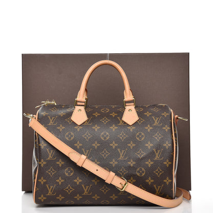 Louis Vuitton Monogram Speedy Bandouliere 30 15 of 15