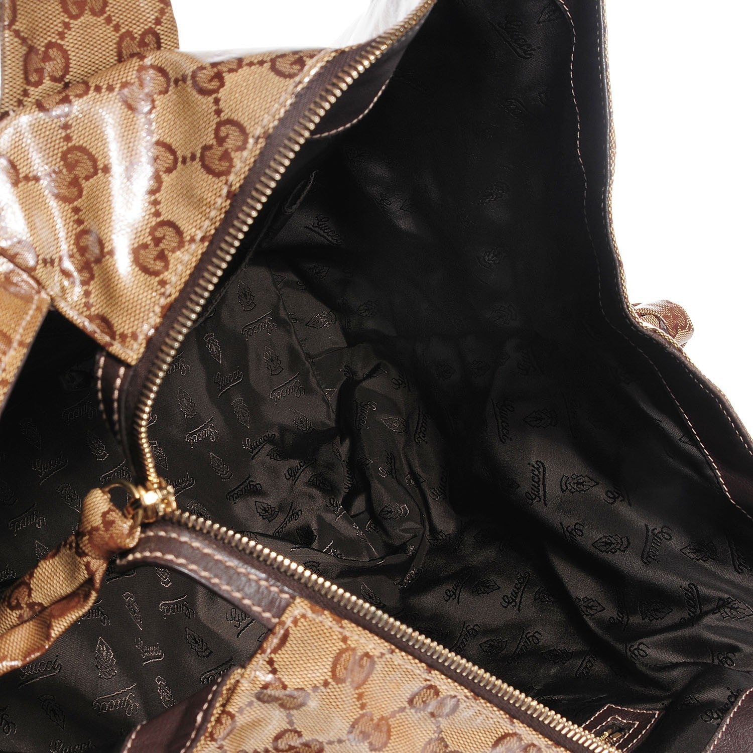 Gucci Crystal Monogram Large Hysteria Tote 5 of 9