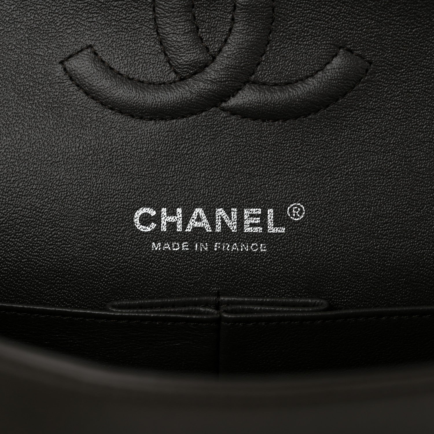 Chanel Lambskin Quilted Tri-Color Medium Double Flap Brown Grey Light Brown 6 of 10