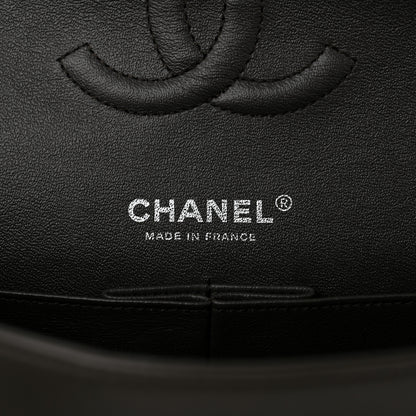 Chanel Lambskin Quilted Tri-Color Medium Double Flap Brown Grey Light Brown 6 of 10