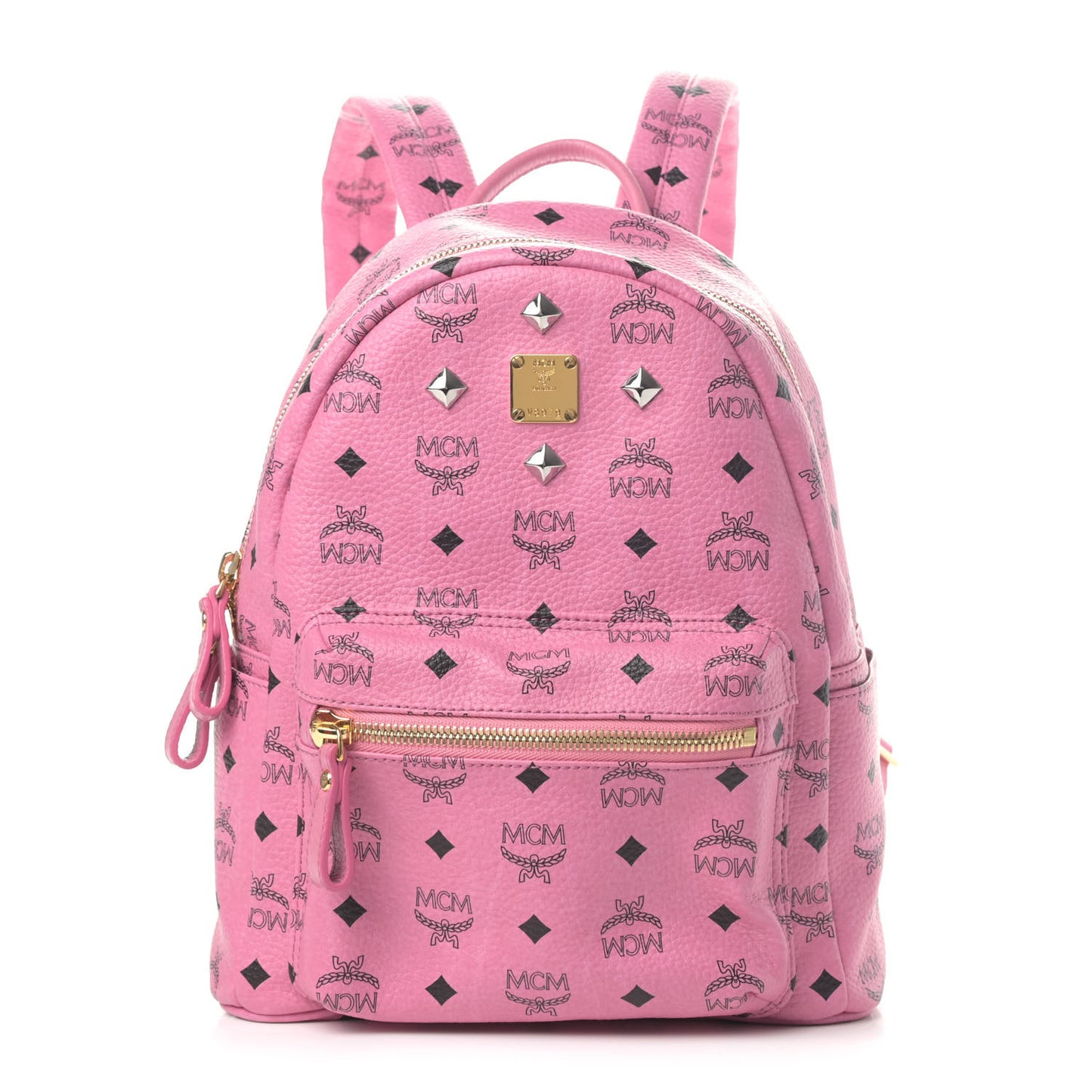Visetos Small Sprinkle Stud Stark Backpack Pink