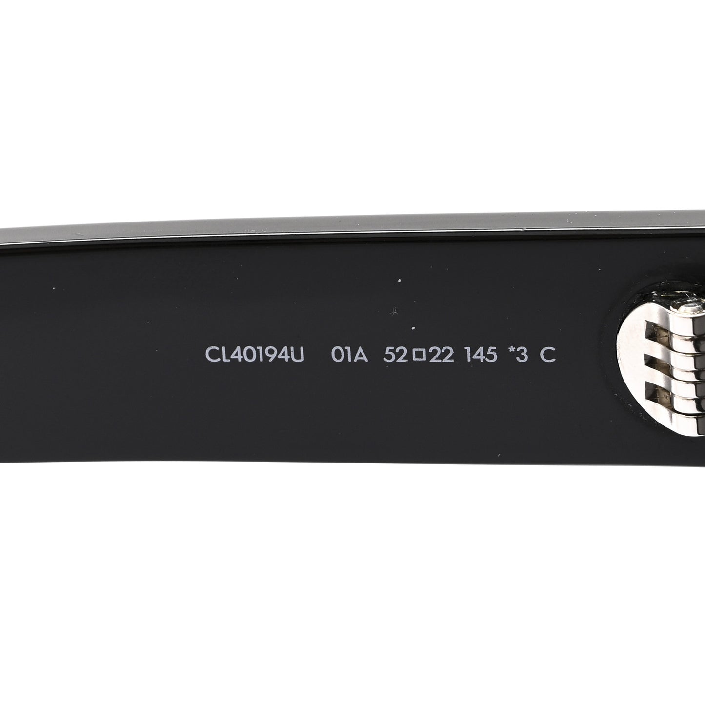 Acetate Triomphe 01 Sunglasses CL 40194U Black