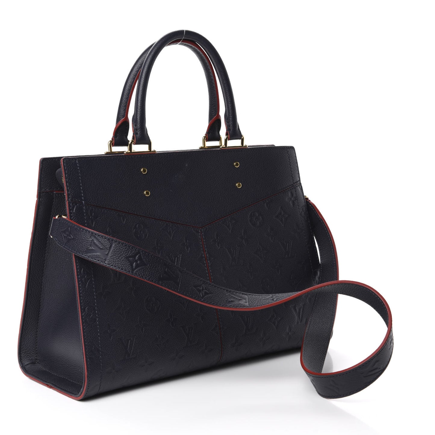 Empreinte Sully MM Marine Rouge