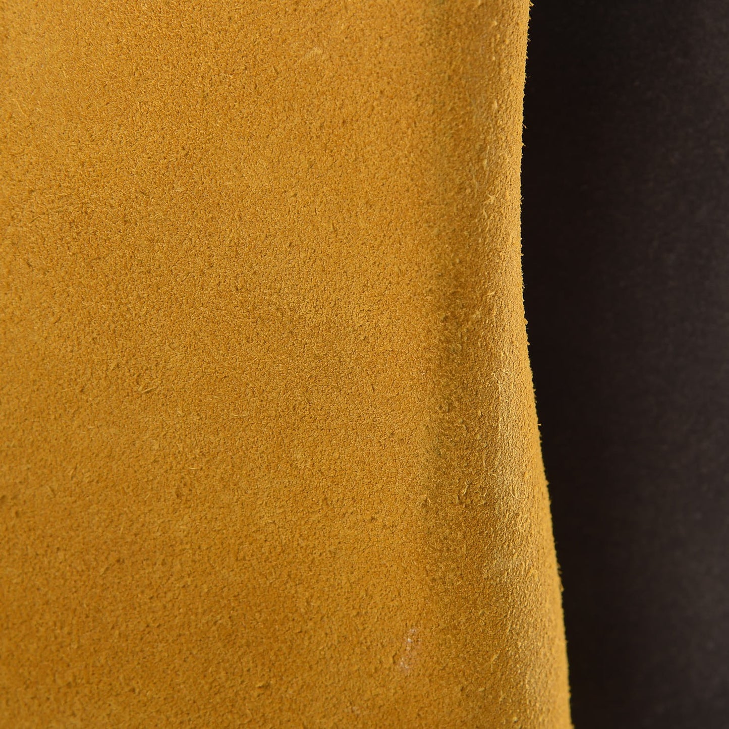 Calfskin Suede All Soft Shoulder Bag Amber