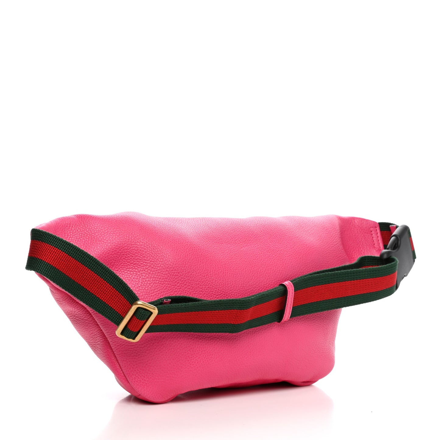 Grained Calfskin Logo Belt Bag Pink