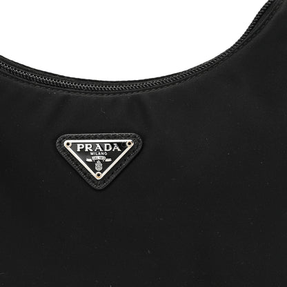 Prada Tessuto Nylon Mini Re-Edition 2000 Bag Black 7 of 9