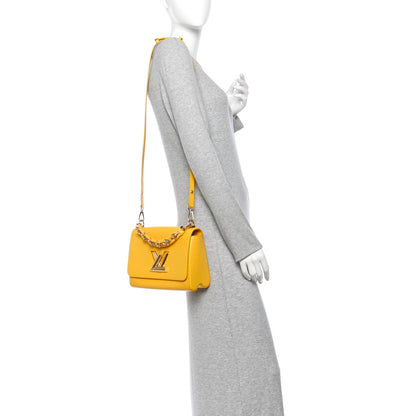 Louis Vuitton Epi Twist Shoulder Bag MM Sunflower 2 of 13