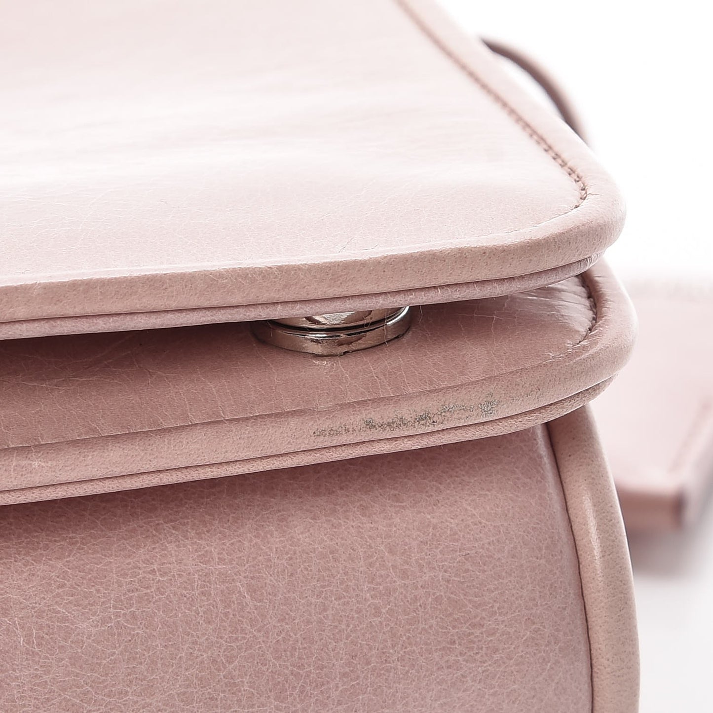 Vitello Shine Club Shoulder Bag Mughetto
