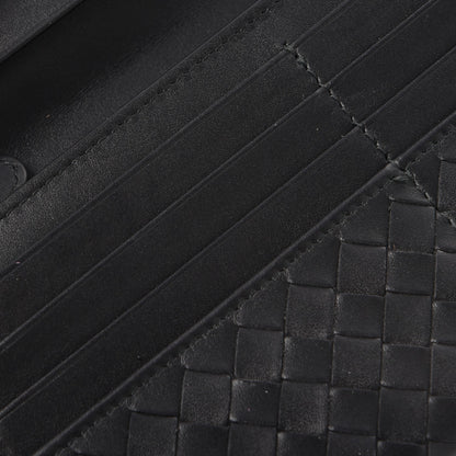 Bottega Veneta Nappa Intrecciato Flap Wallet Nero Black 10 of 10