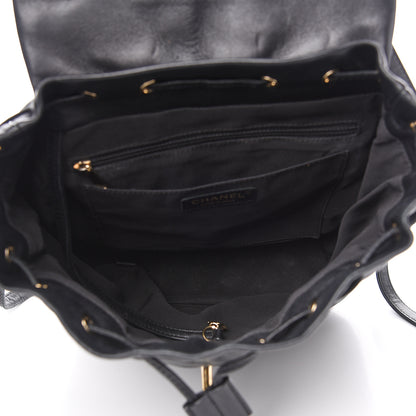 Chanel Lambskin Quilted Large Urban Spirit Backpack Black 5 of 17